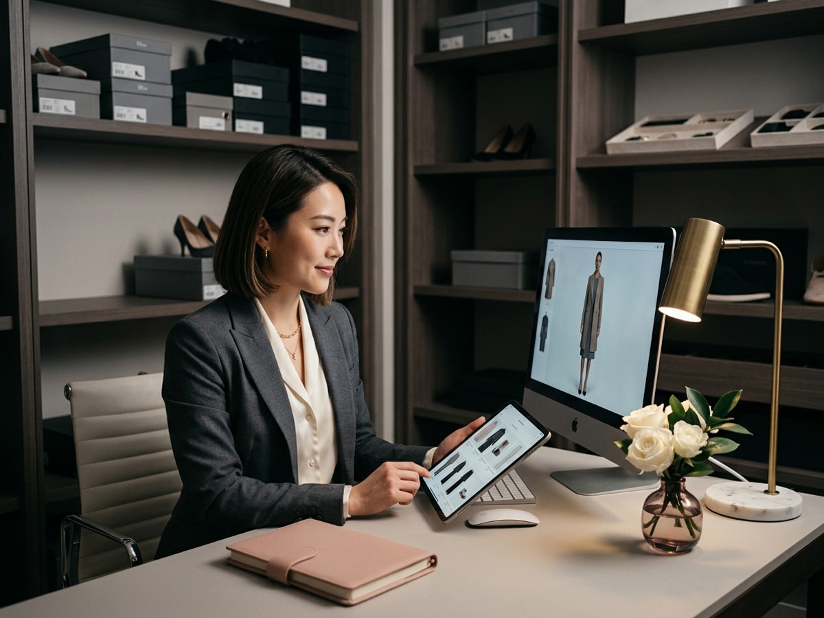 Remote clienteling styling session